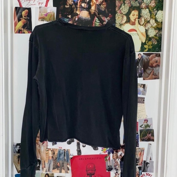 Brandy Melville / John galt Club Inferno cropped sweatshirt - Picture 4 of 5